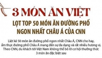 CNN liệt kê 3 món đặc sản Việt Nam lọt top 50 món ăn đường phố ngon nhất châu Á